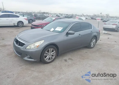 2011 Infiniti G37X z USA, uszkodzony, nr VIN JN1CV6AR9BM407828